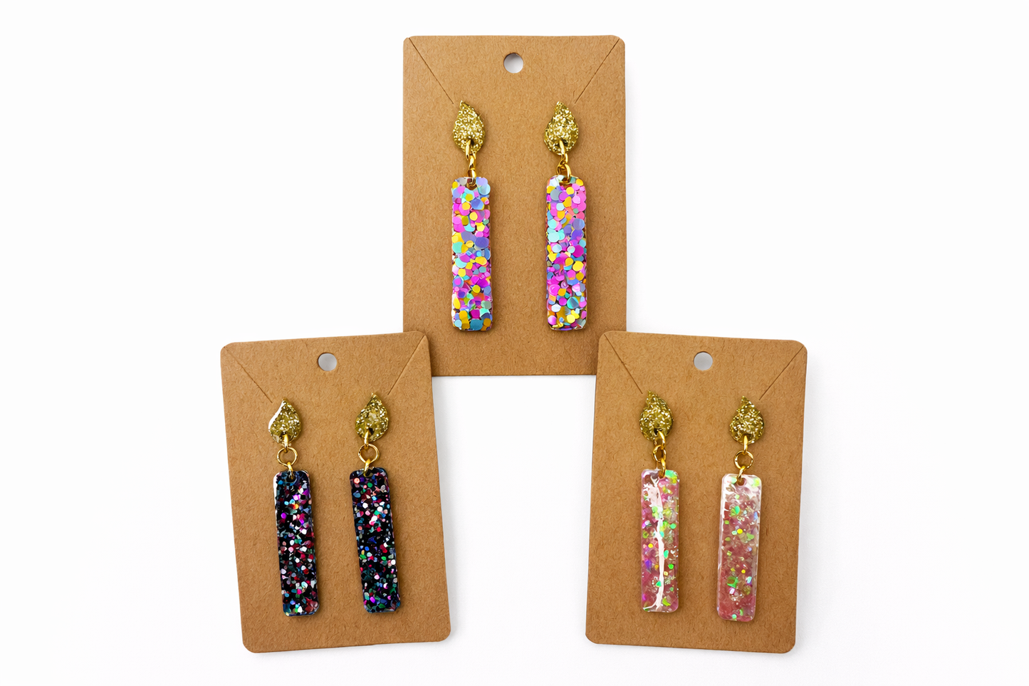 Celebrate Glitter Earrings