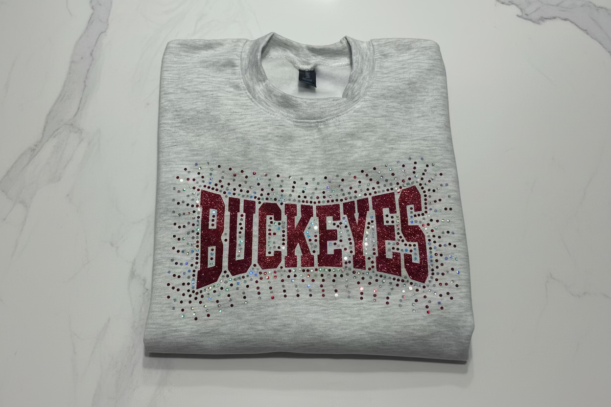 Custom Glitter-Spangle Burst