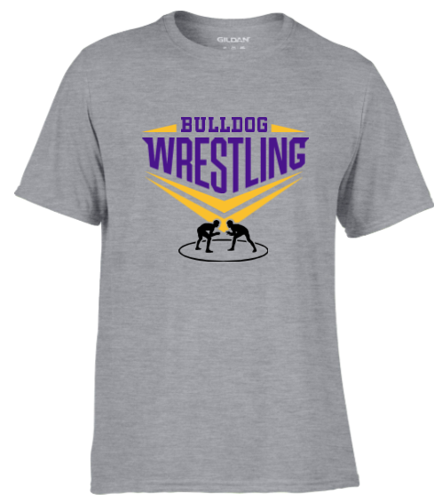 Grey Wrestling Tee-3